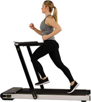 Sunny Health & Fitness Asuna Premium Slim Folding Treadmill