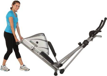 space saver elliptical trainer Exerpeutic 1000Xl Heavy Duty Elliptical Review